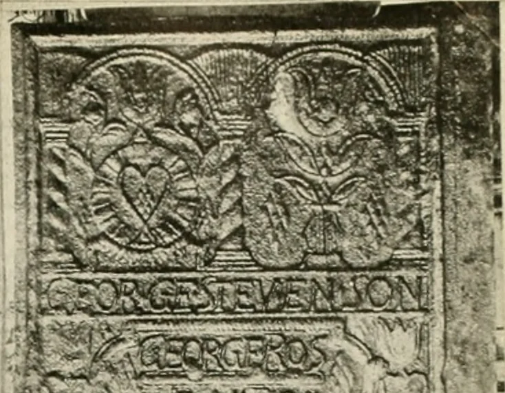 An illustration from The Bible in iron:, 1914, leaf 100