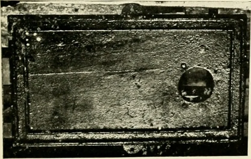 An illustration from The Bible in iron:, 1914, leaf 102