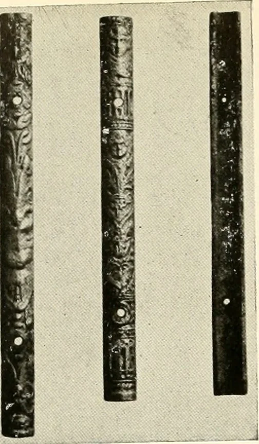 An illustration from The Bible in iron:, 1914, leaf 105