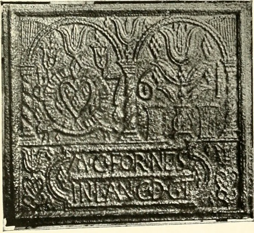 An illustration from The Bible in iron:, 1914, leaf 105