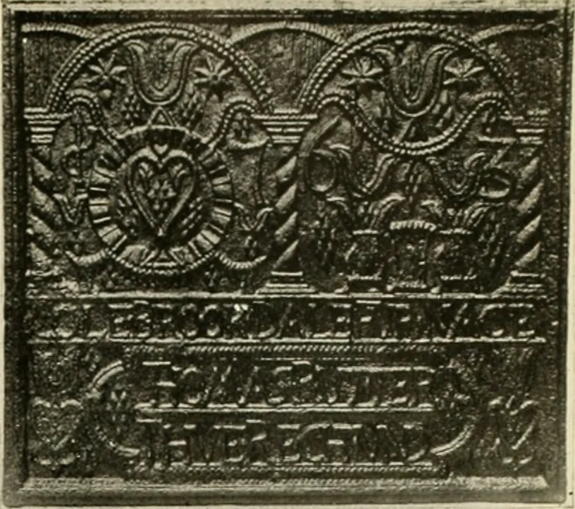 An illustration from The Bible in iron:, 1914, leaf 108