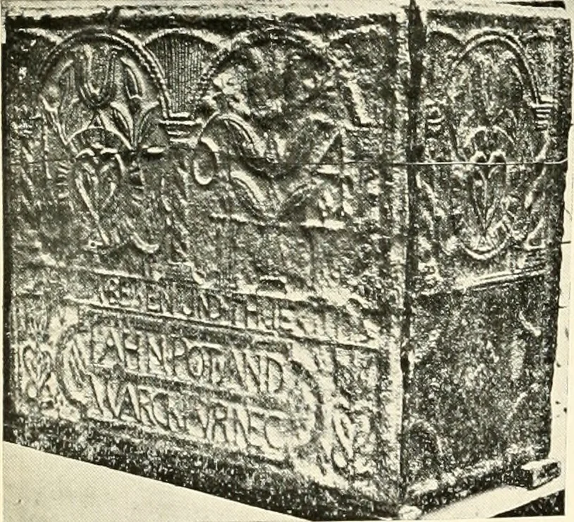 An illustration from The Bible in iron:, 1914, leaf 109