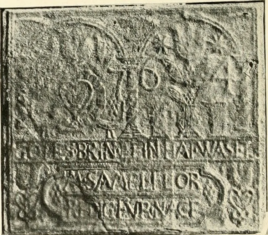 An illustration from The Bible in iron:, 1914, leaf 109
