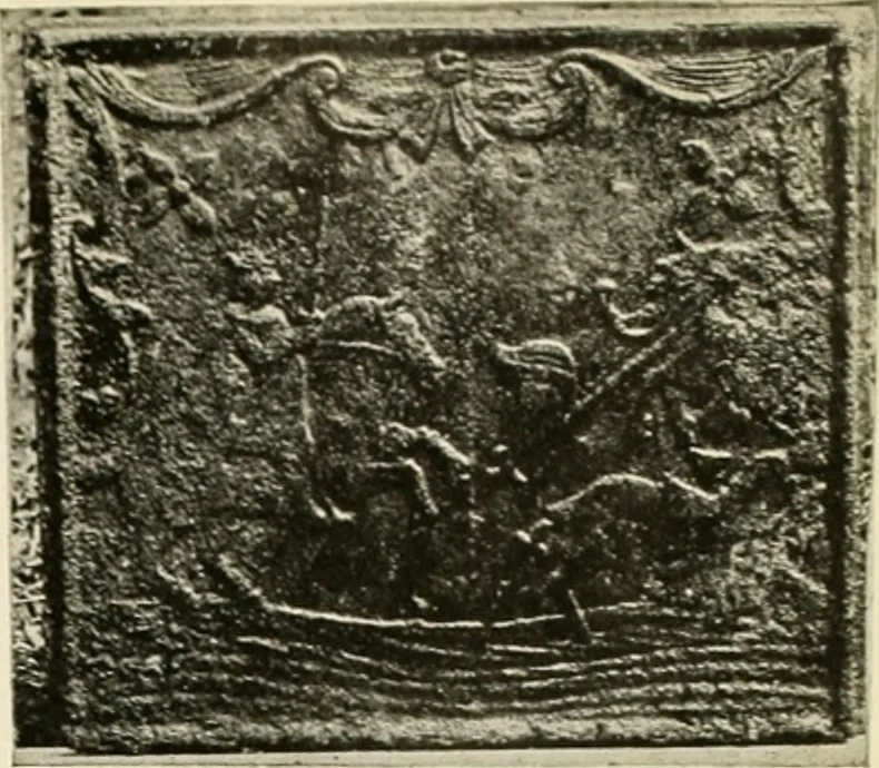 An illustration from The Bible in iron:, 1914, leaf 112