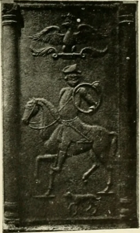 An illustration from The Bible in iron:, 1914, leaf 112