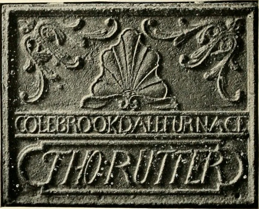 An illustration from The Bible in iron:, 1914, leaf 113