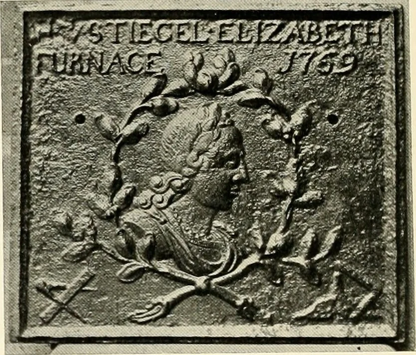 An illustration from The Bible in iron:, 1914, leaf 115
