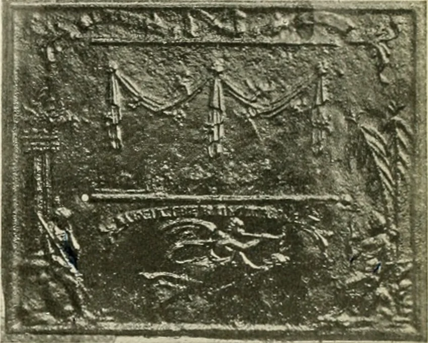 An illustration from The Bible in iron:, 1914, leaf 116