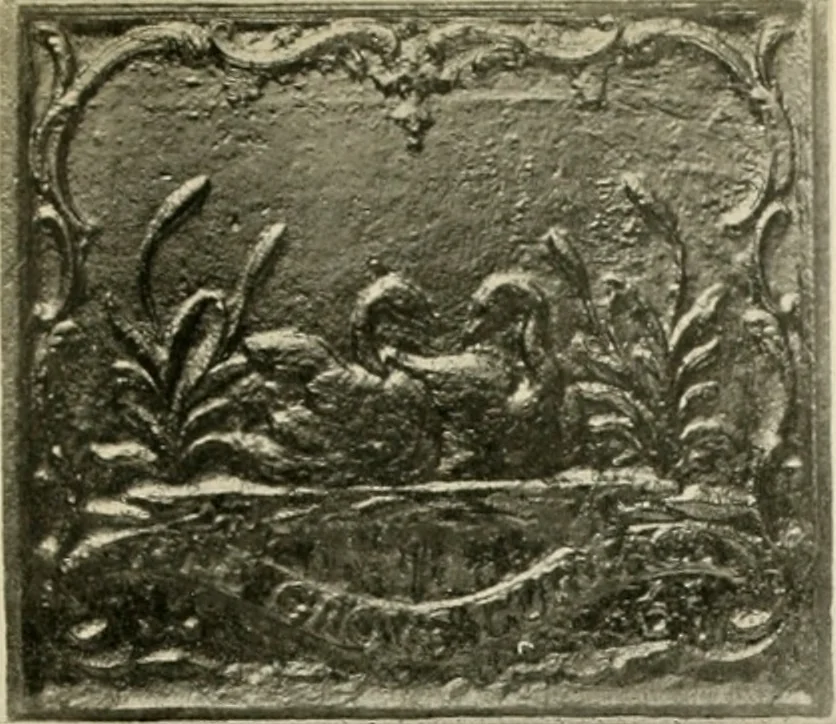 An illustration from The Bible in iron:, 1914, leaf 118