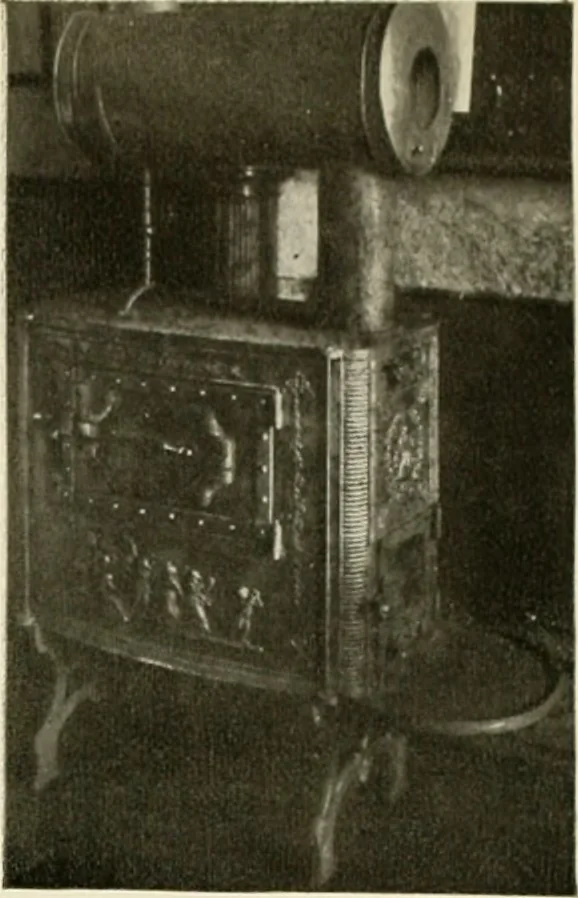 An illustration from The Bible in iron:, 1914, leaf 120