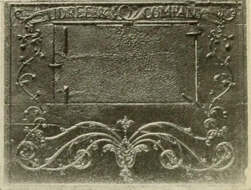 An illustration from The Bible in iron:, 1914, leaf 122