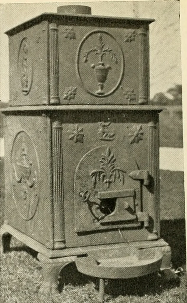 An illustration from The Bible in iron:, 1914, leaf 123