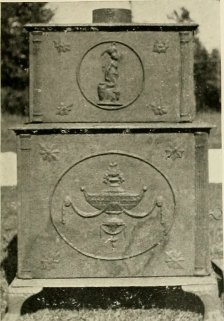An illustration from The Bible in iron:, 1914, leaf 124