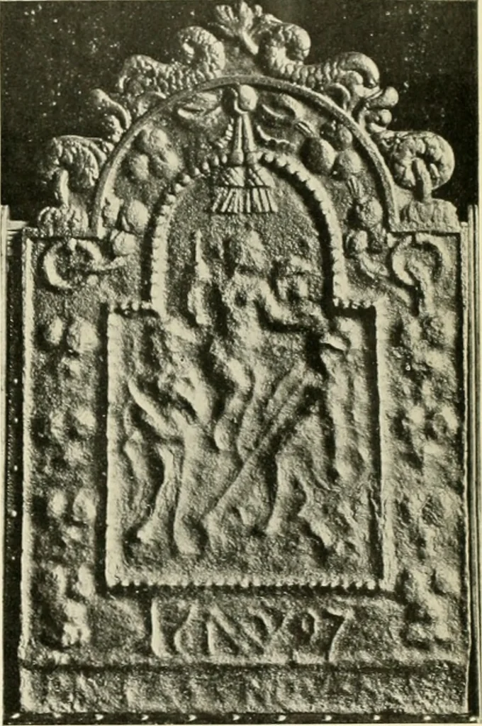 An illustration from The Bible in iron:, 1914, leaf 126
