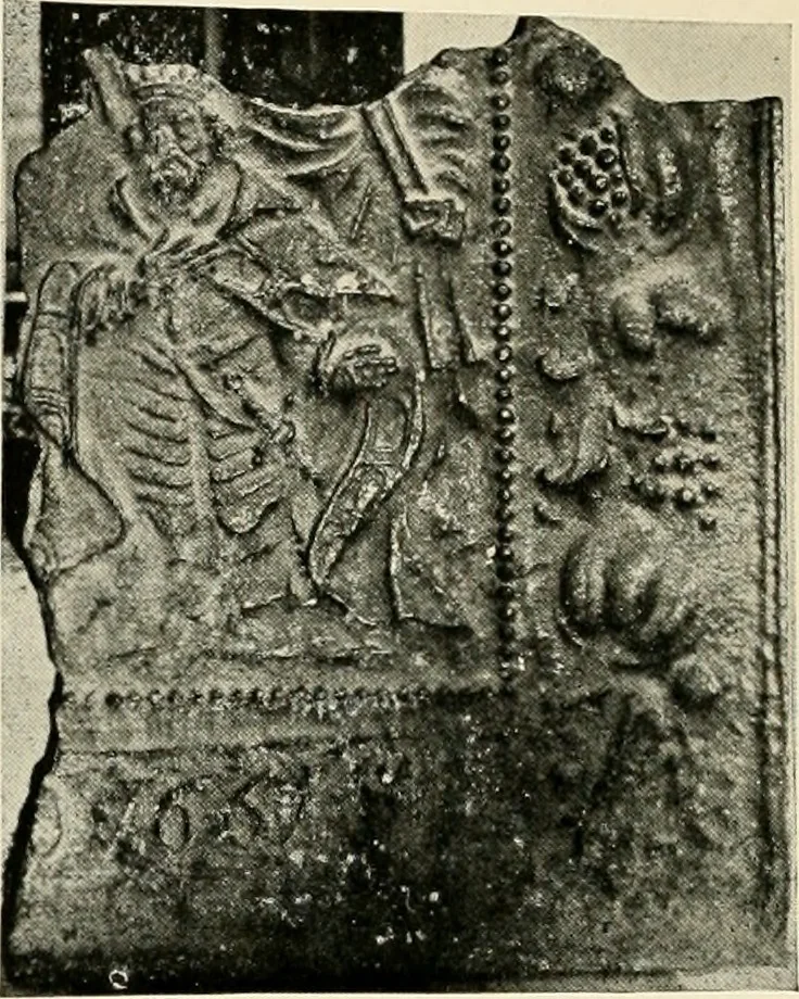 An illustration from The Bible in iron:, 1914, leaf 127