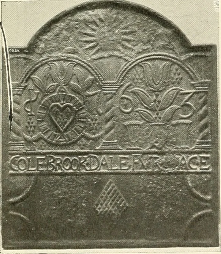 An illustration from The Bible in iron:, 1914, leaf 133
