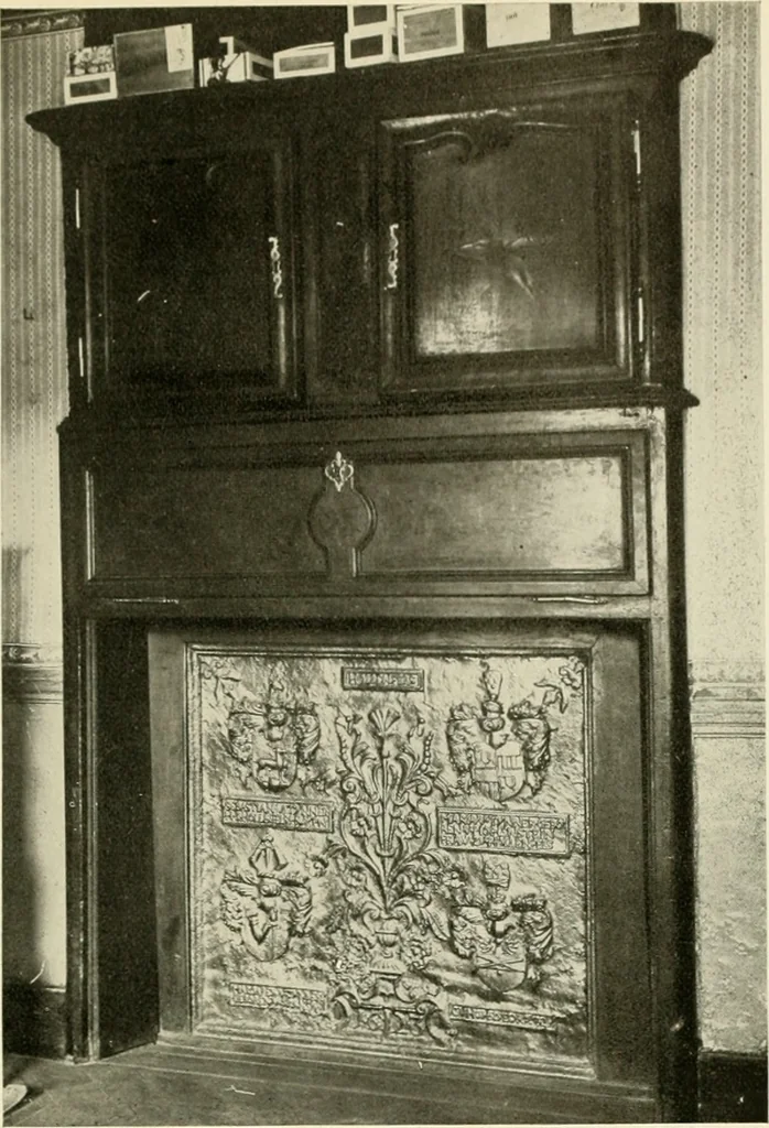 An illustration from The Bible in iron:, 1914, leaf 136