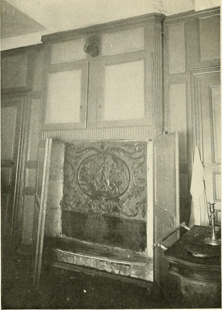 An illustration from The Bible in iron:, 1914, leaf 137