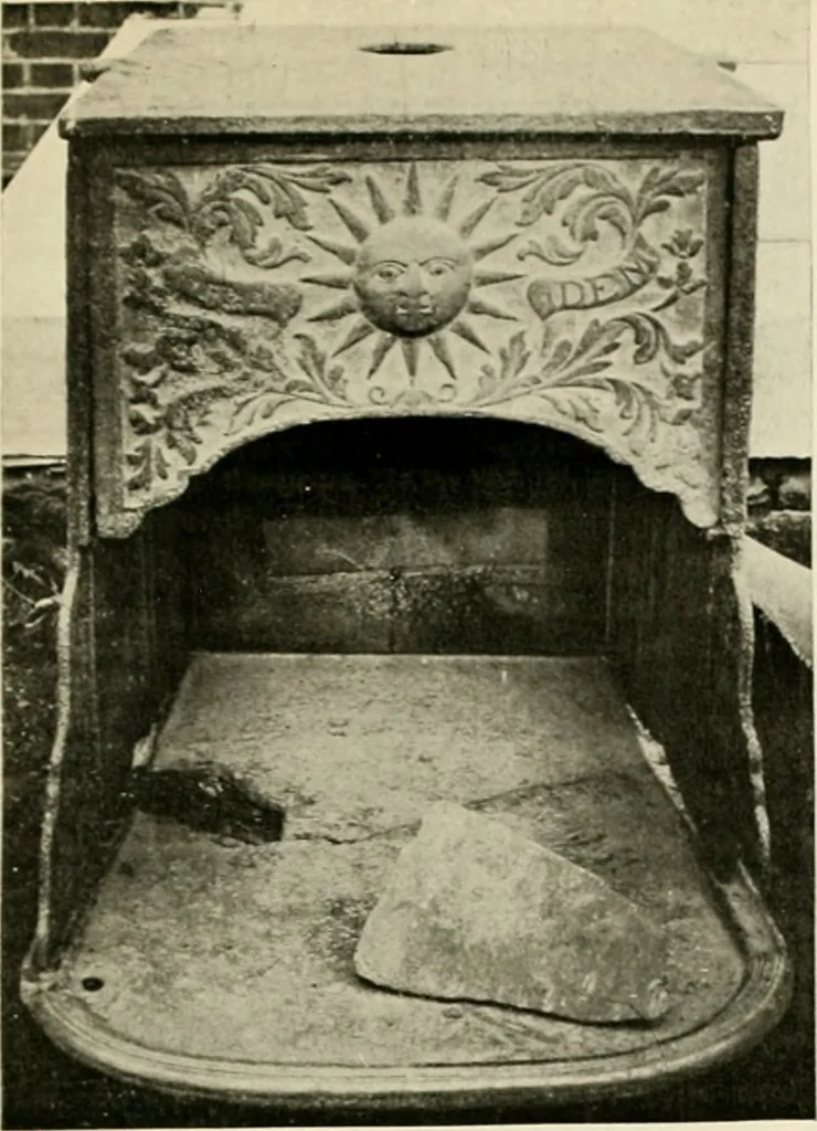 An illustration from The Bible in iron:, 1914, leaf 140