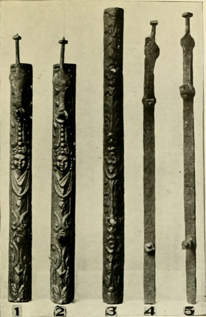 An illustration from The Bible in iron:, 1914, leaf 16
