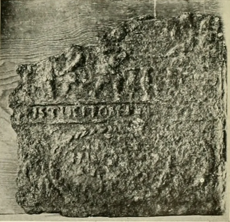 An illustration from The Bible in iron:, 1914, leaf 166