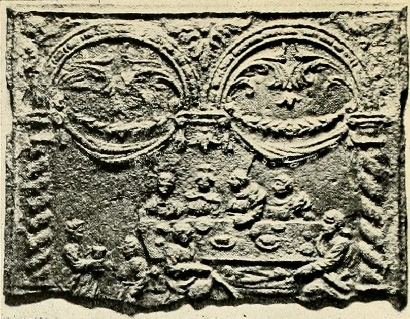 An illustration from The Bible in iron:, 1914, leaf 167
