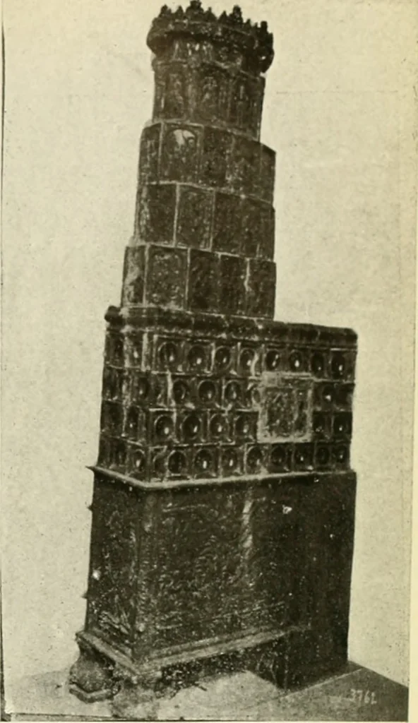 An illustration from The Bible in iron:, 1914, leaf 18
