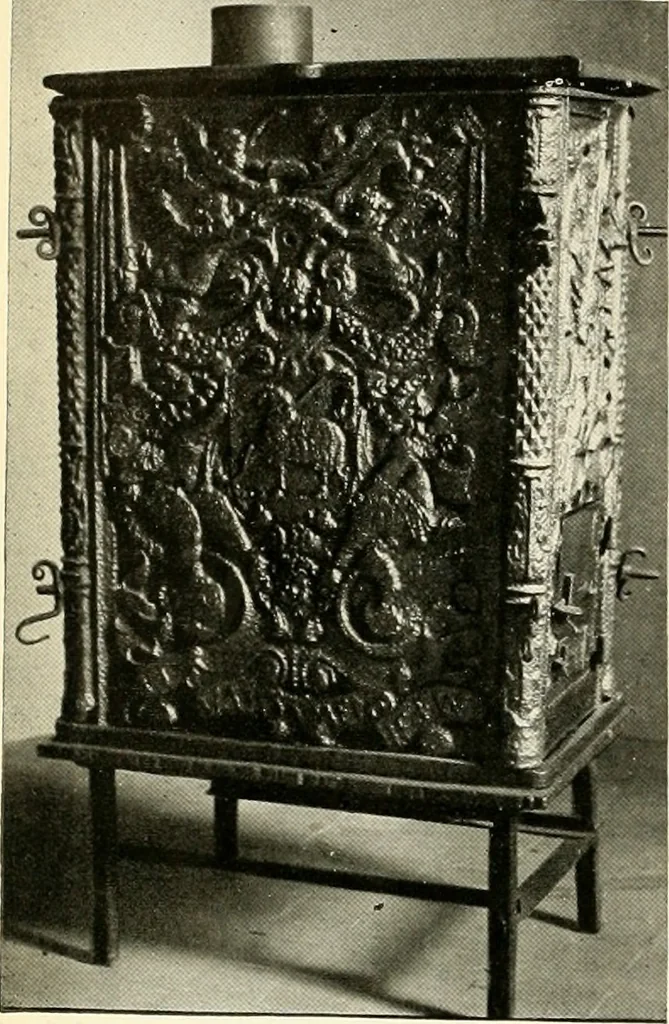 An illustration from The Bible in iron:, 1914, leaf 19