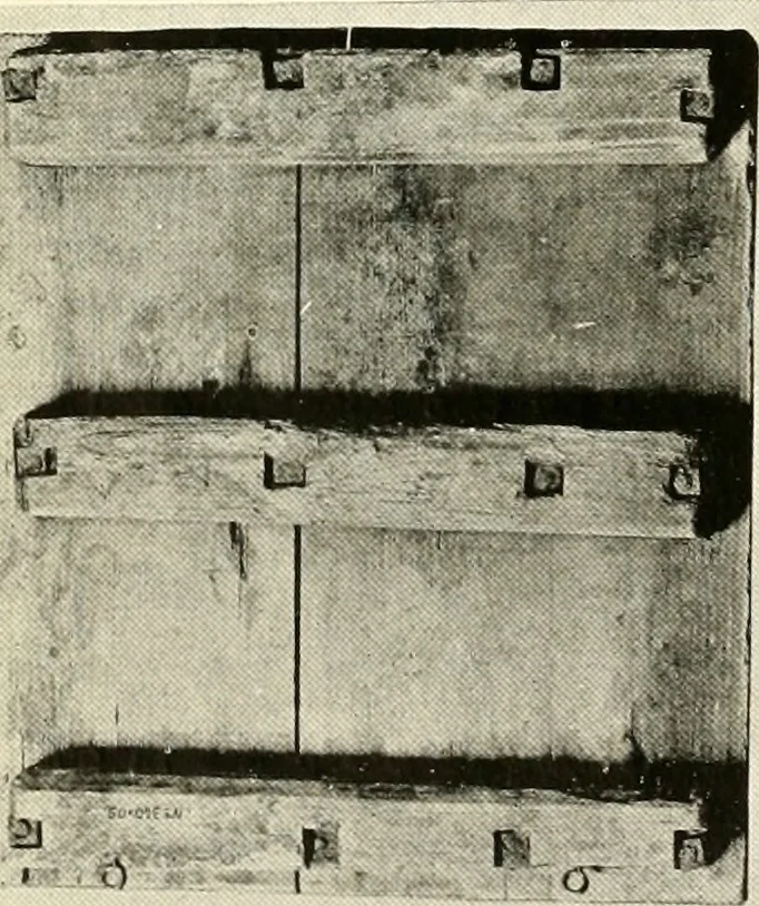 An illustration from The Bible in iron:, 1914, leaf 23