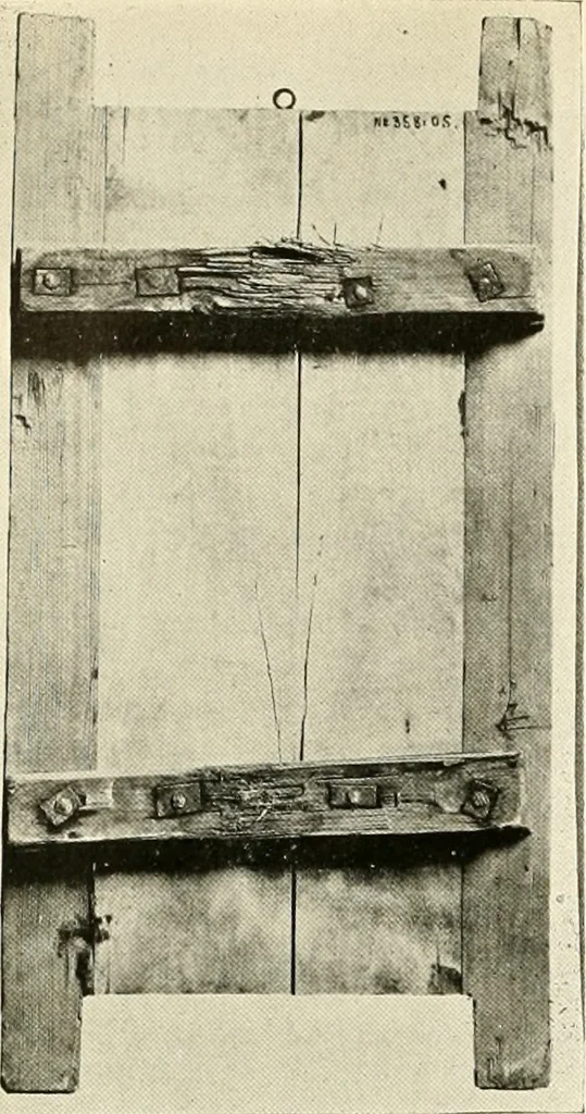 An illustration from The Bible in iron:, 1914, leaf 25