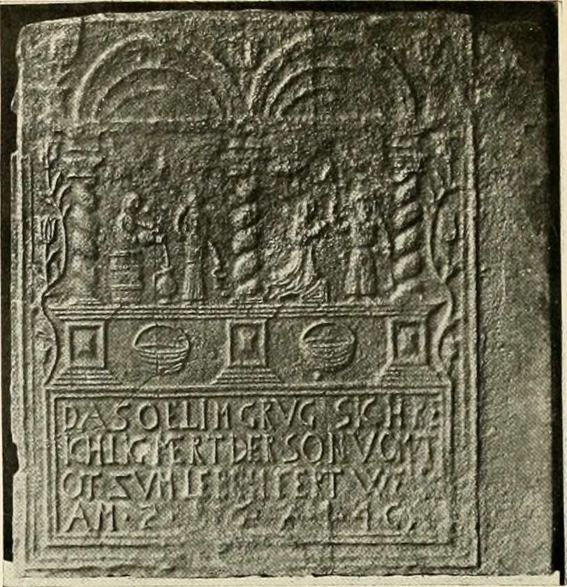 An illustration from The Bible in iron:, 1914, leaf 41