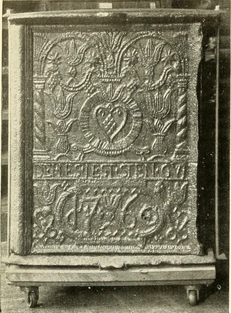 An illustration from The Bible in iron:, 1914, leaf 49