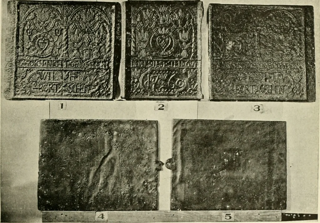 An illustration from The Bible in iron:, 1914, leaf 50