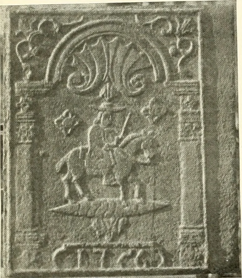 An illustration from The Bible in iron:, 1914, leaf 57
