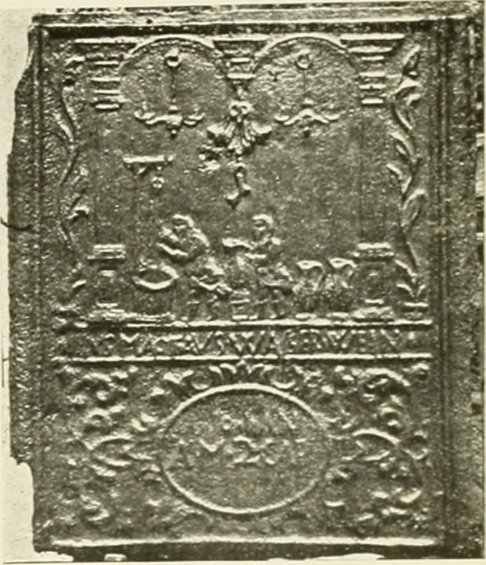 An illustration from The Bible in iron:, 1914, leaf 58