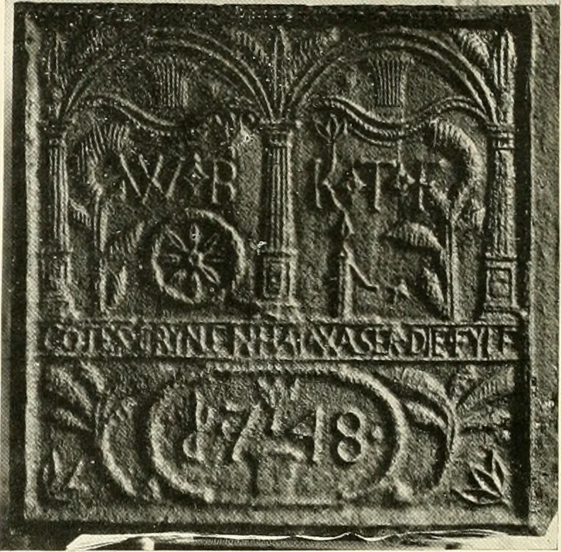 An illustration from The Bible in iron:, 1914, leaf 59
