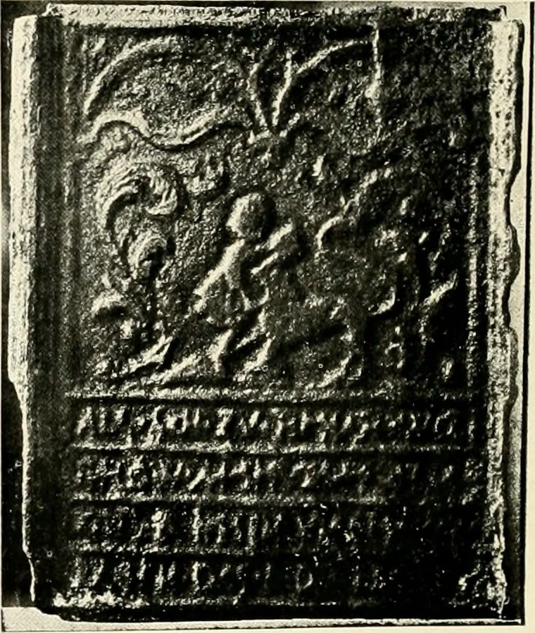 An illustration from The Bible in iron:, 1914, leaf 61