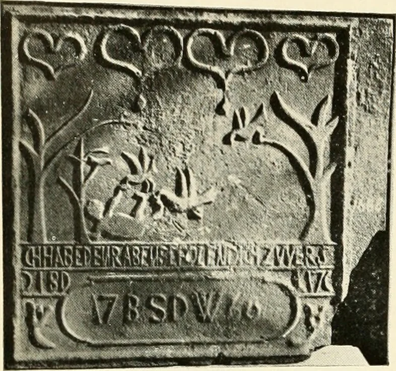 An illustration from The Bible in iron:, 1914, leaf 63