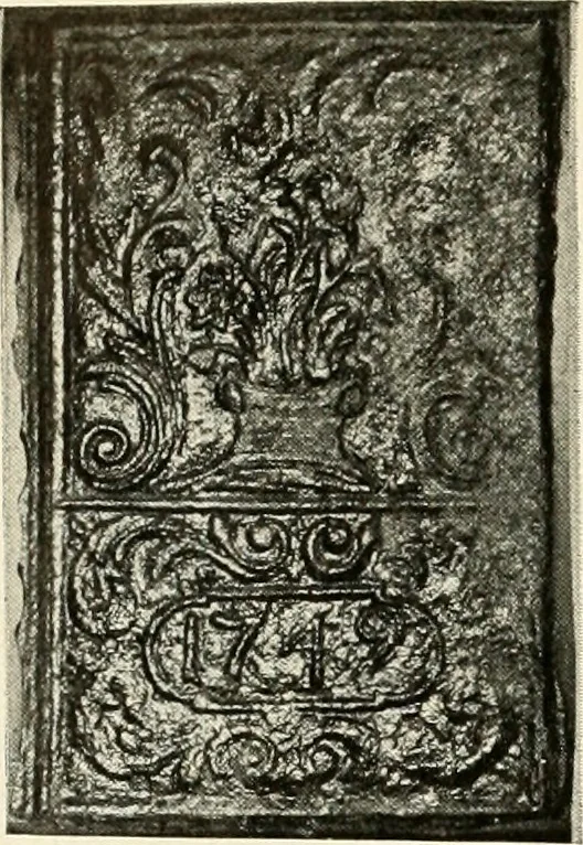 An illustration from The Bible in iron:, 1914, leaf 65