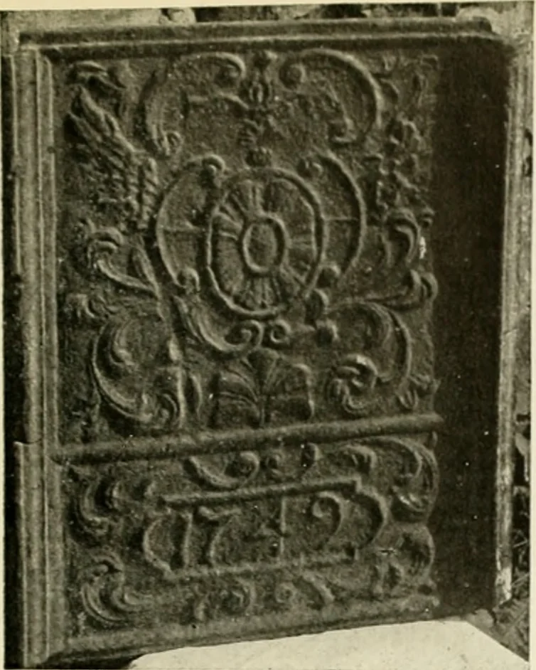 An illustration from The Bible in iron:, 1914, leaf 66