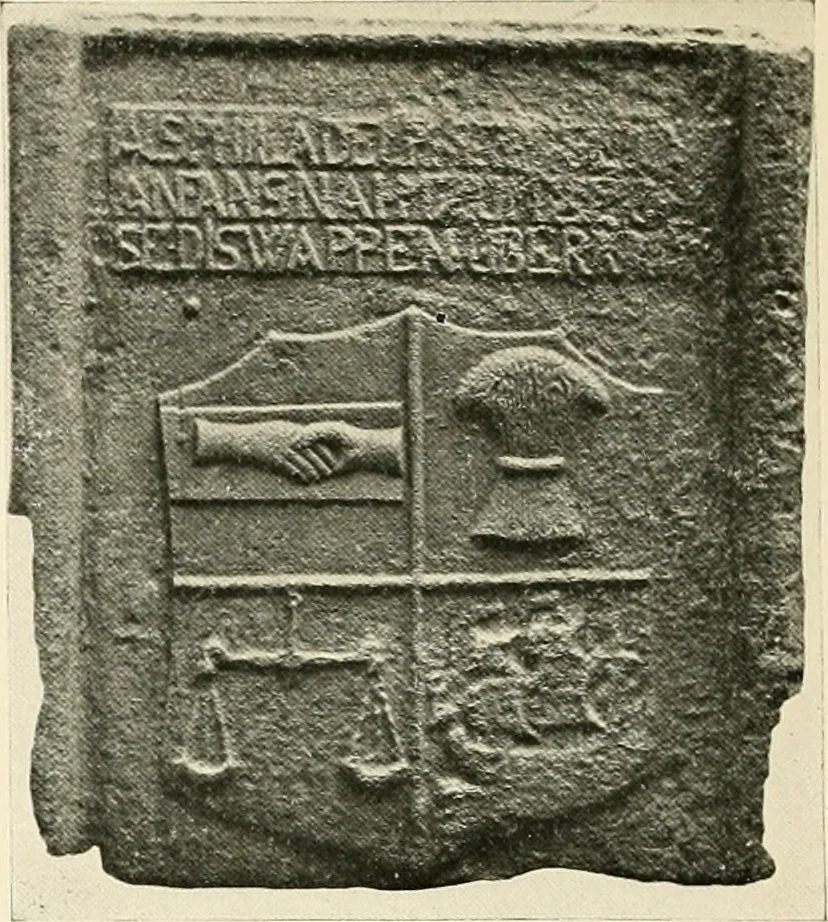 An illustration from The Bible in iron:, 1914, leaf 67