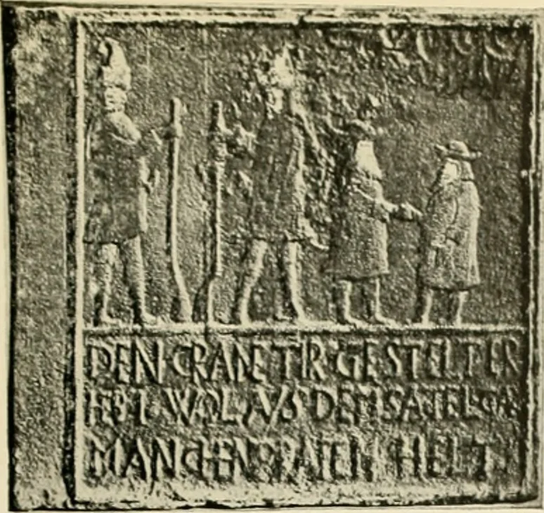 An illustration from The Bible in iron:, 1914, leaf 68