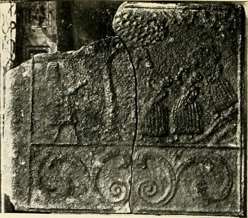 An illustration from The Bible in iron:, 1914, leaf 69