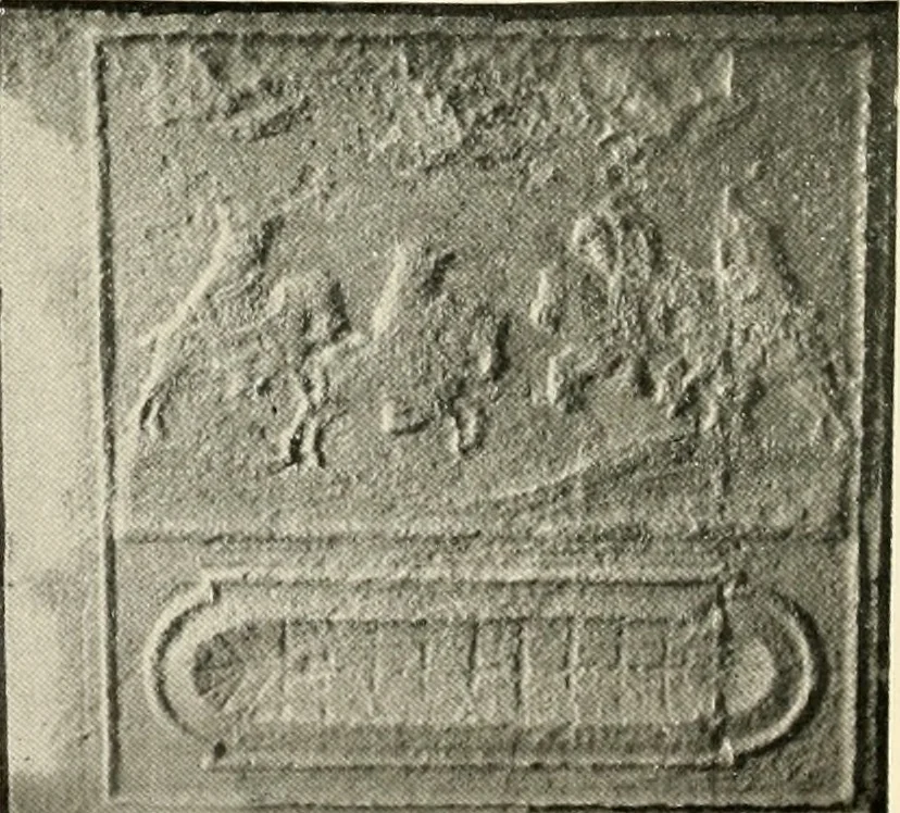 An illustration from The Bible in iron:, 1914, leaf 69