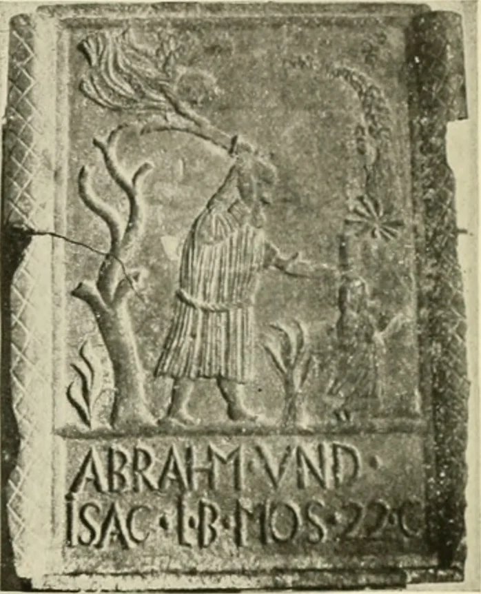 An illustration from The Bible in iron:, 1914, leaf 72