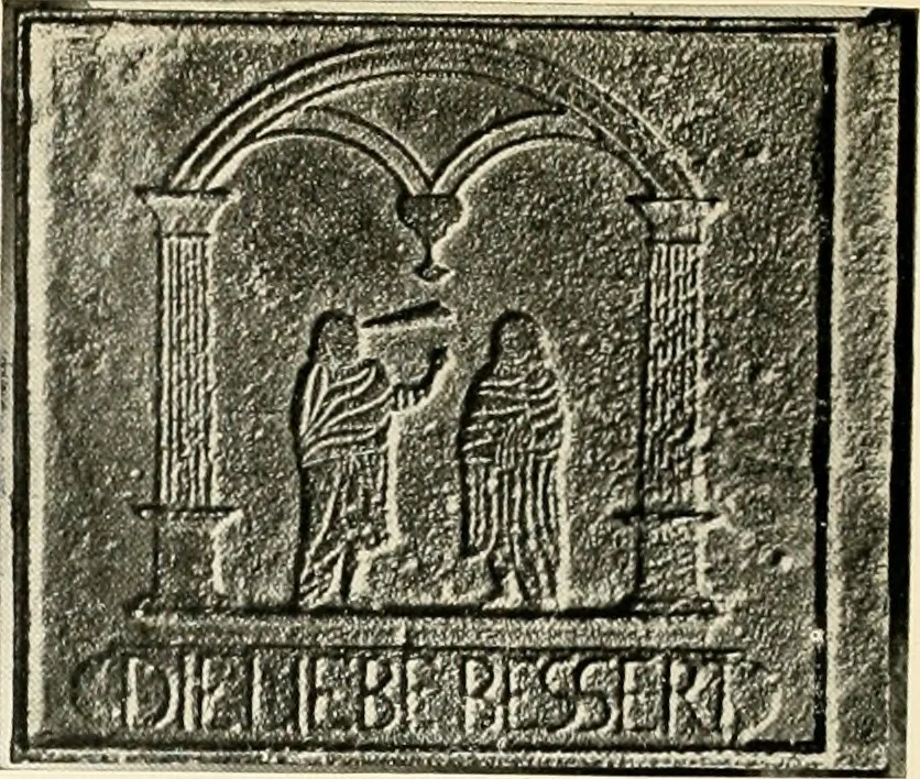 An illustration from The Bible in iron:, 1914, leaf 73