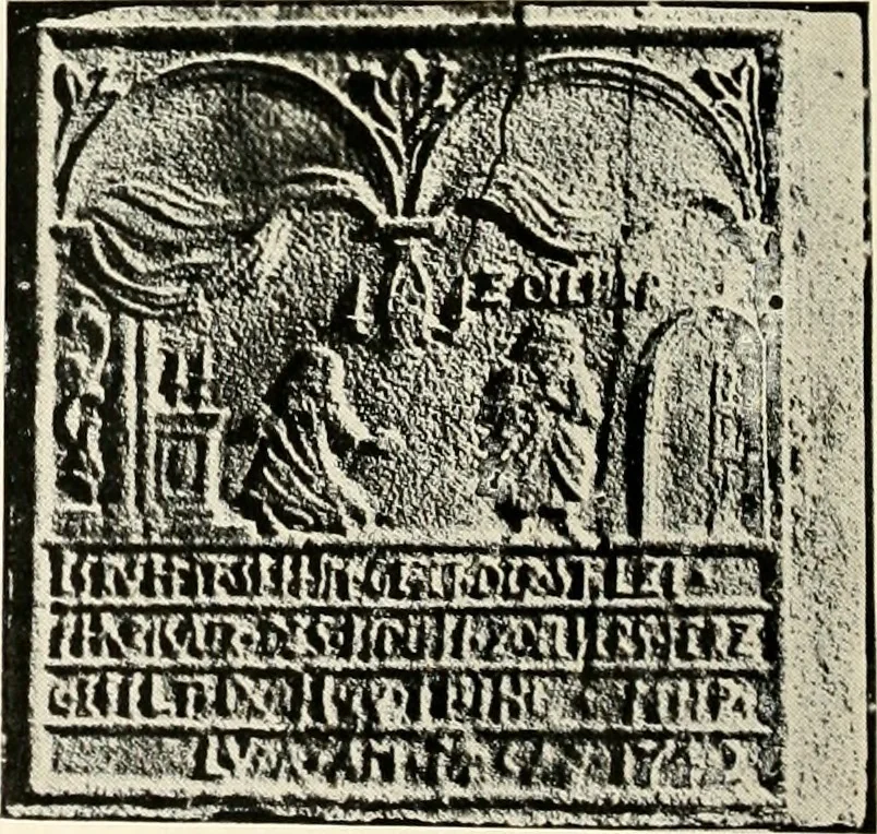An illustration from The Bible in iron:, 1914, leaf 73