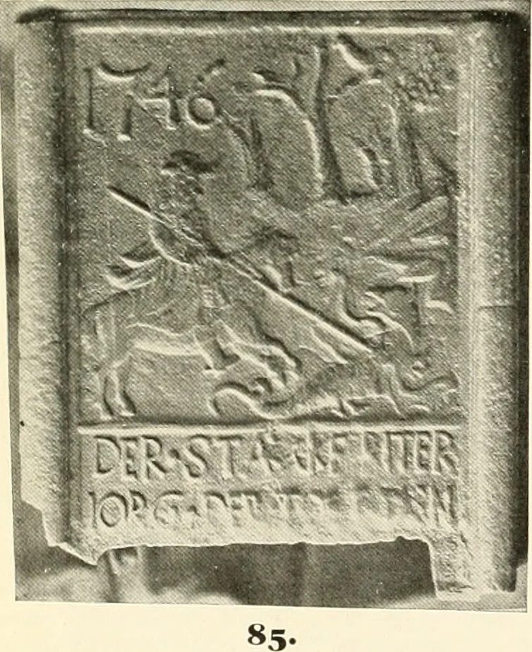 An illustration from The Bible in iron:, 1914, leaf 75