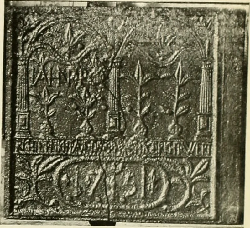 An illustration from The Bible in iron:, 1914, leaf 78