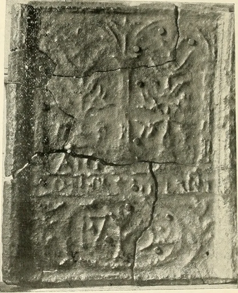 An illustration from The Bible in iron:, 1914, leaf 79